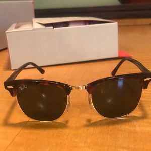 Authentic ray-ban clubmaster sunglasses
